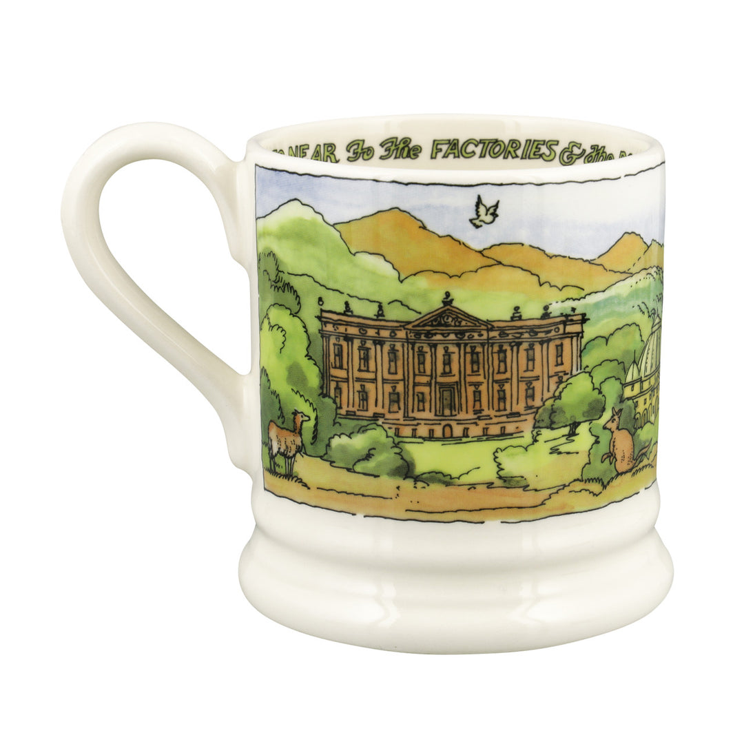 Emma Bridgewater Peak District Half Pint Mug. Made in England