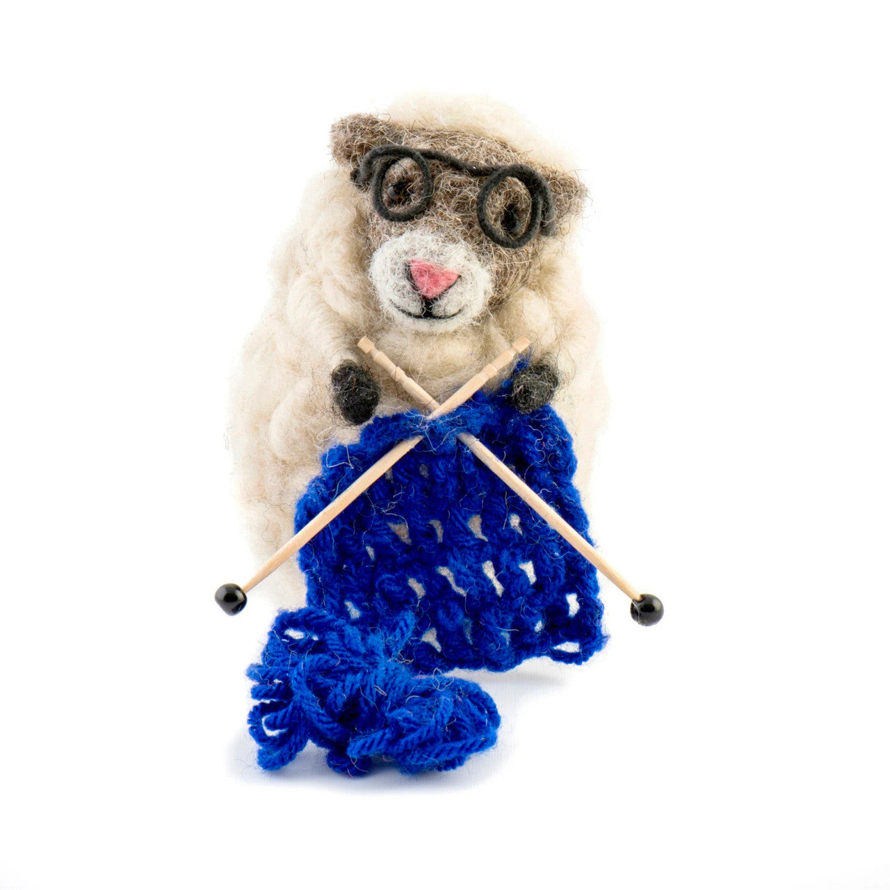 Knitting Nancy Sheep from Woolacombe