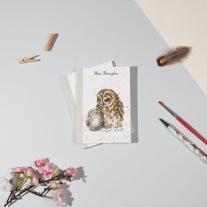 'Wise Thoughts' A6 Notebook by Wrendale Designs
