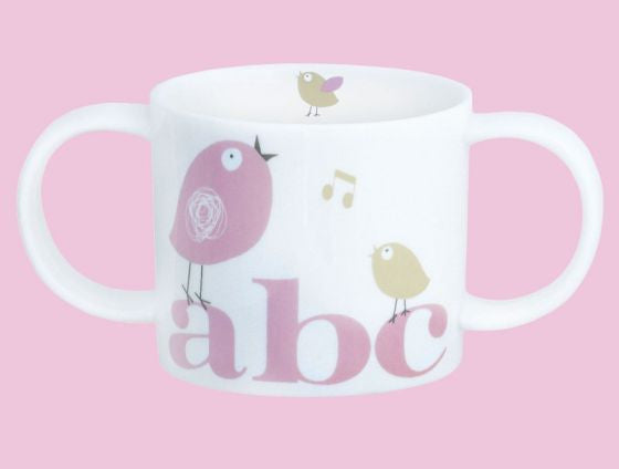 Bone china handled children's mug from Repeat Repeat.
