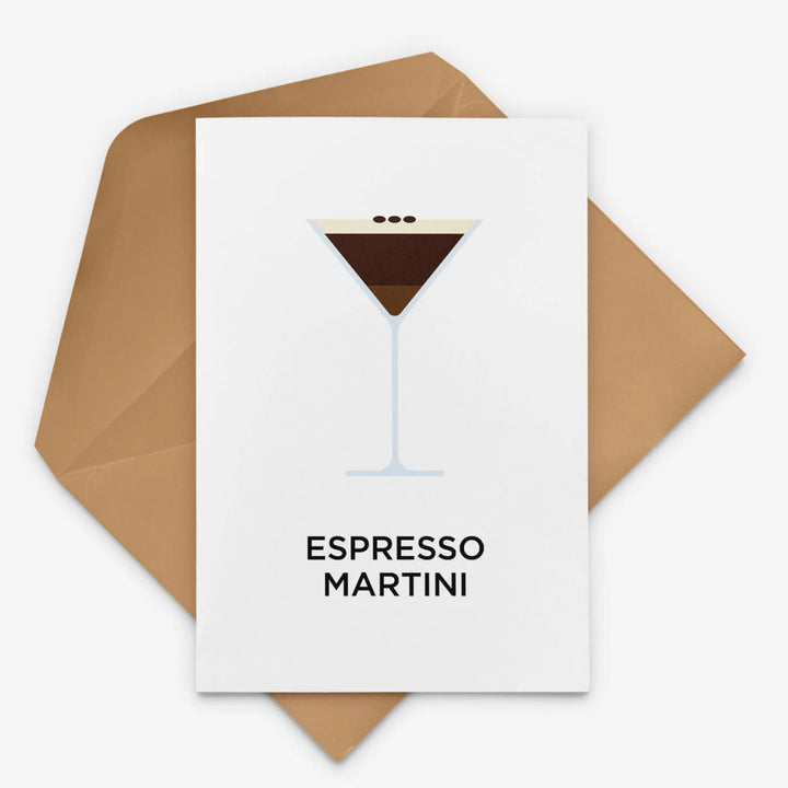Espresso Martini  Card by Everlong Print Co.