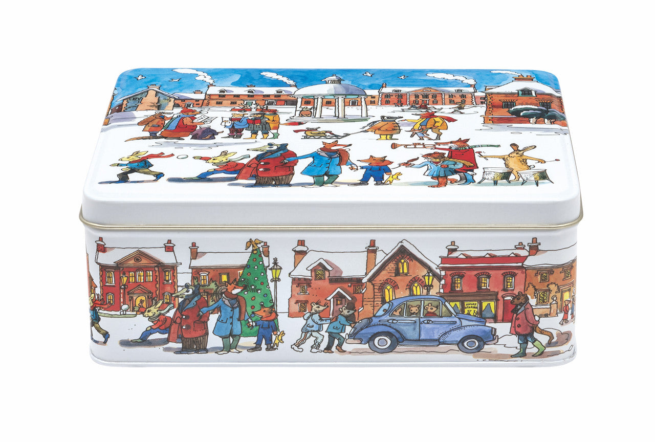Emma Bridgewater Winter Scene rectangular tin
