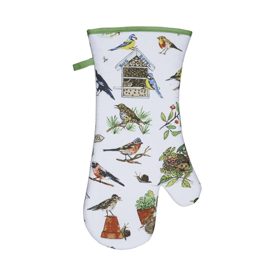 Garden Birds Cotton Gauntlet from Ulster Weavers