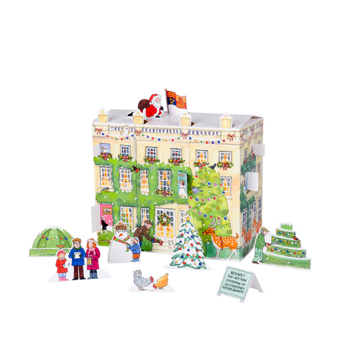 Highgrove House 3D Advent Calendar by Alison Gardiner.