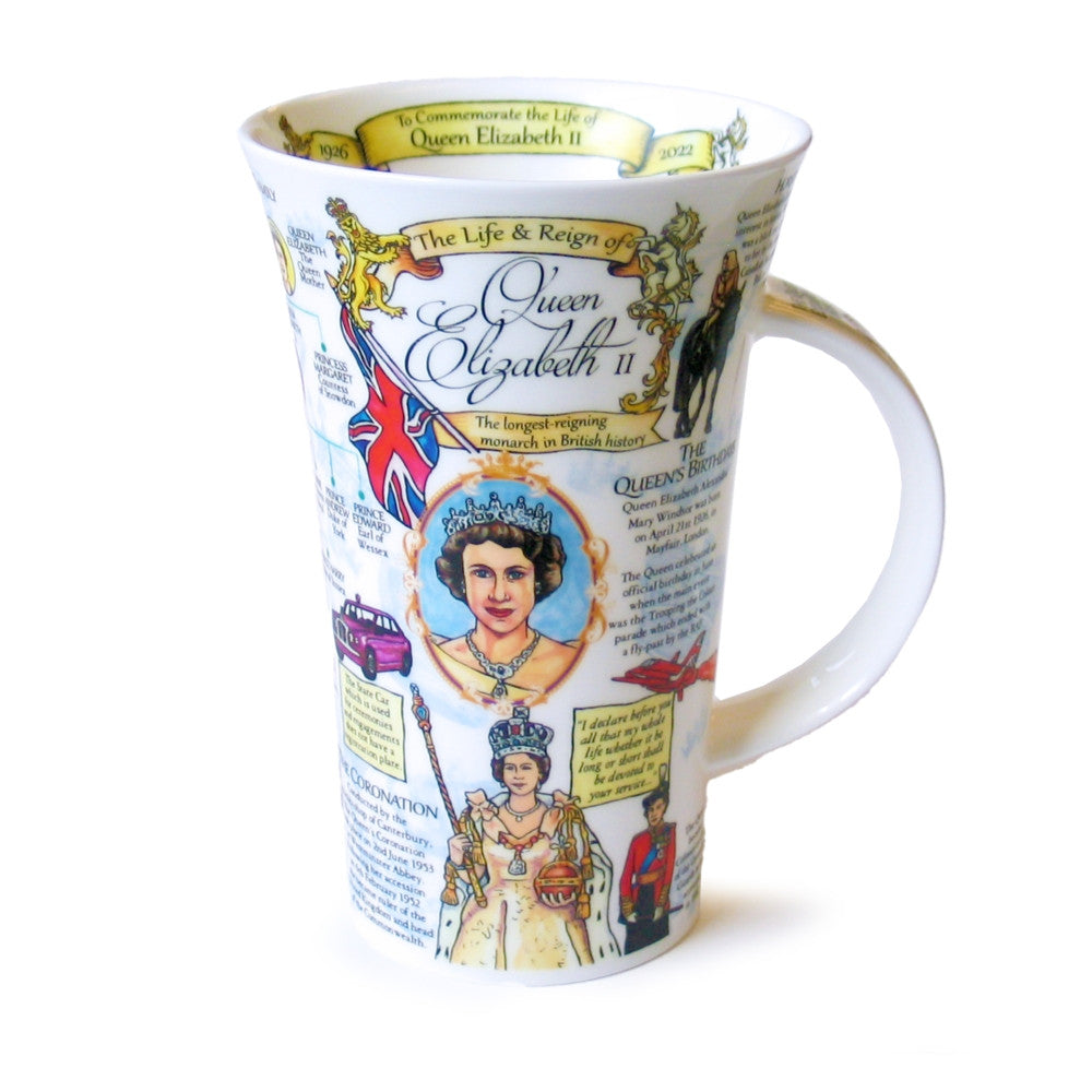 PRE-ORDER - Glencoe Life & Reign of Queen Elizabeth II Mug