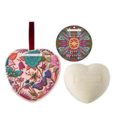Love Revival Scented Soap in Heart Shaped Tin