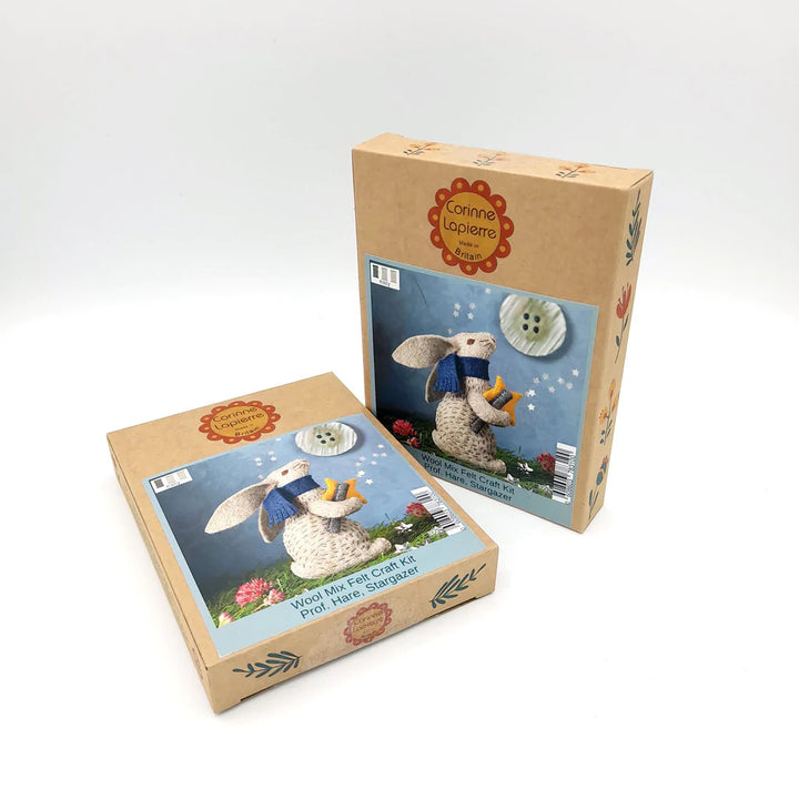 Prof. Hare, Stargazer Mix Felt Craft Kit by Corinne Lapierre