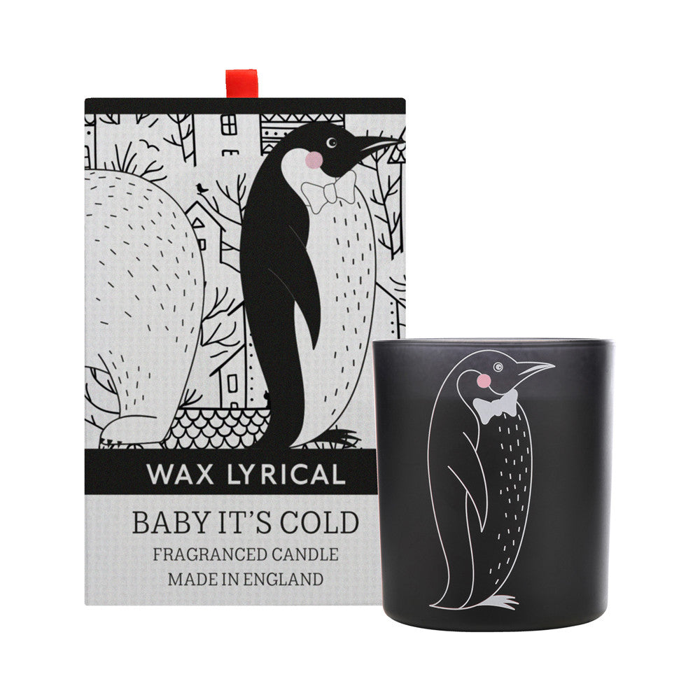Baby It's Cold Outside Glass Candle from Wax Lyrical.
