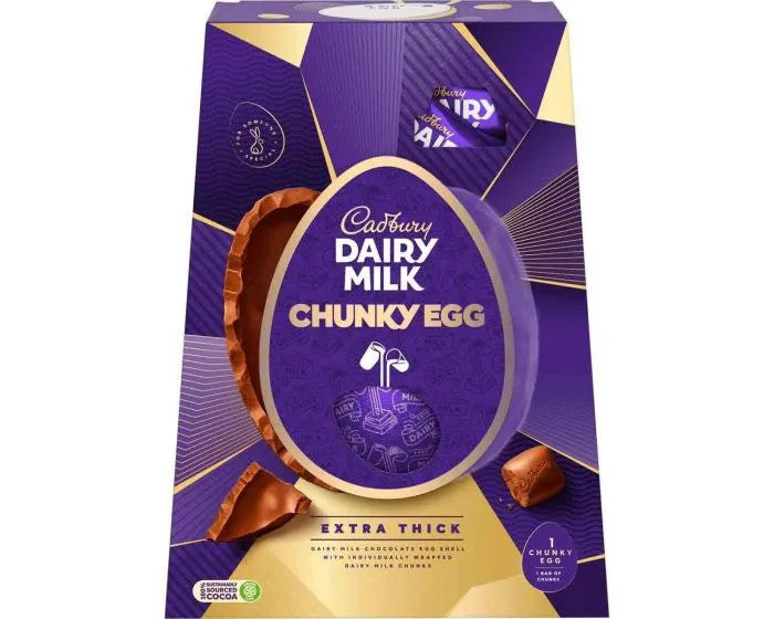 Cadbury Dairy Milk Chocolate Chunky Easter Egg