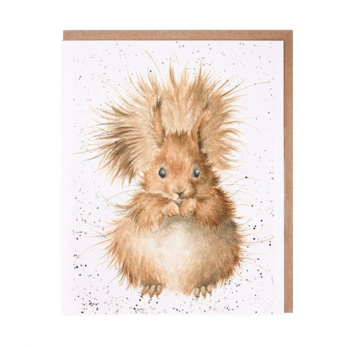 'Redhead' Blank Greetings Card by Hannah Dale for Wrendale Designs. 