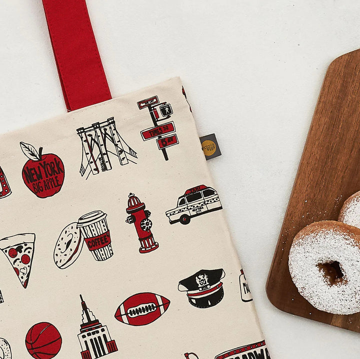 New York New York Canvas bag from Victoria Eggs. 