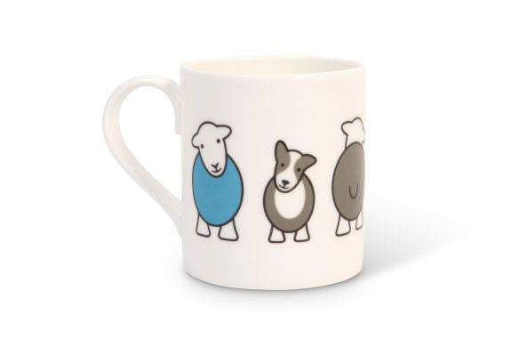 herdy special edition Herdy & Sheppy bone china mug, made in England.