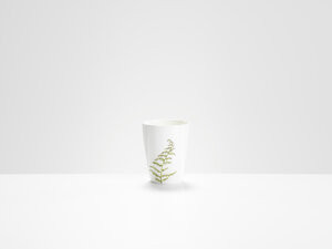Curled Fern Beaker by Helen Beard.