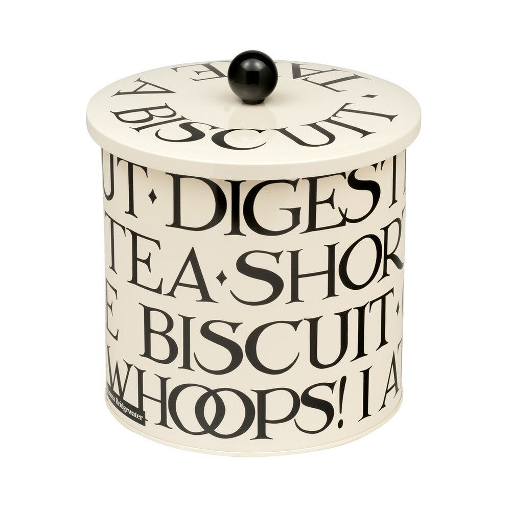 Emma Bridgewater Black Toast Biscuit Barrel