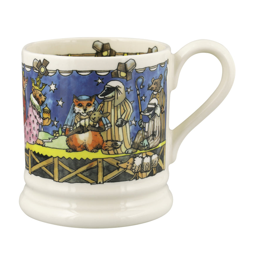 Emma Bridgewater Year In The Country Nativity Scene 1/2 Pint Mug