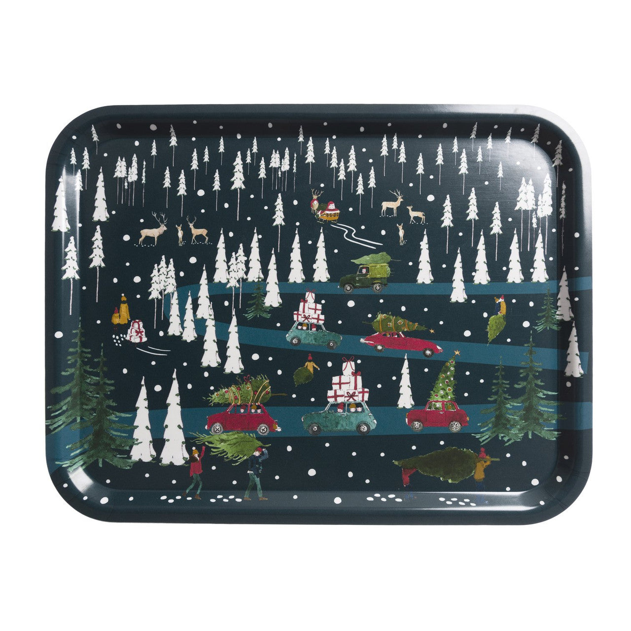 Sophie Allport Home for Christmas Large Birch Tray