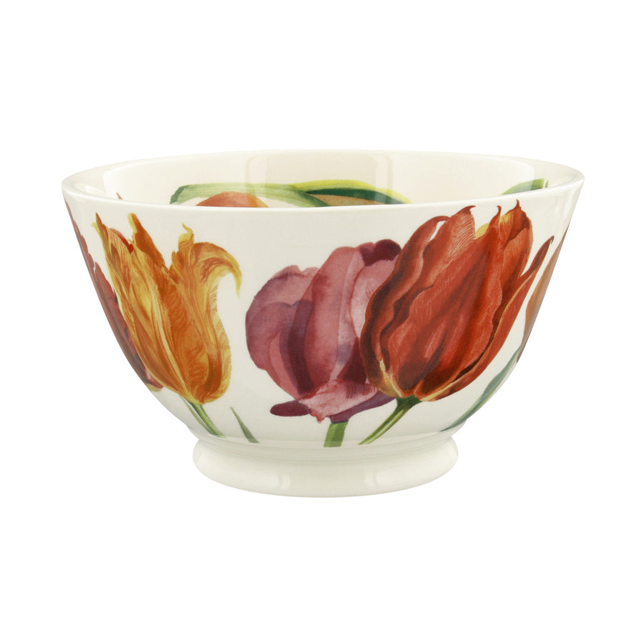 Emma Bridgewater Flowers Tulips Medium Old Bowl