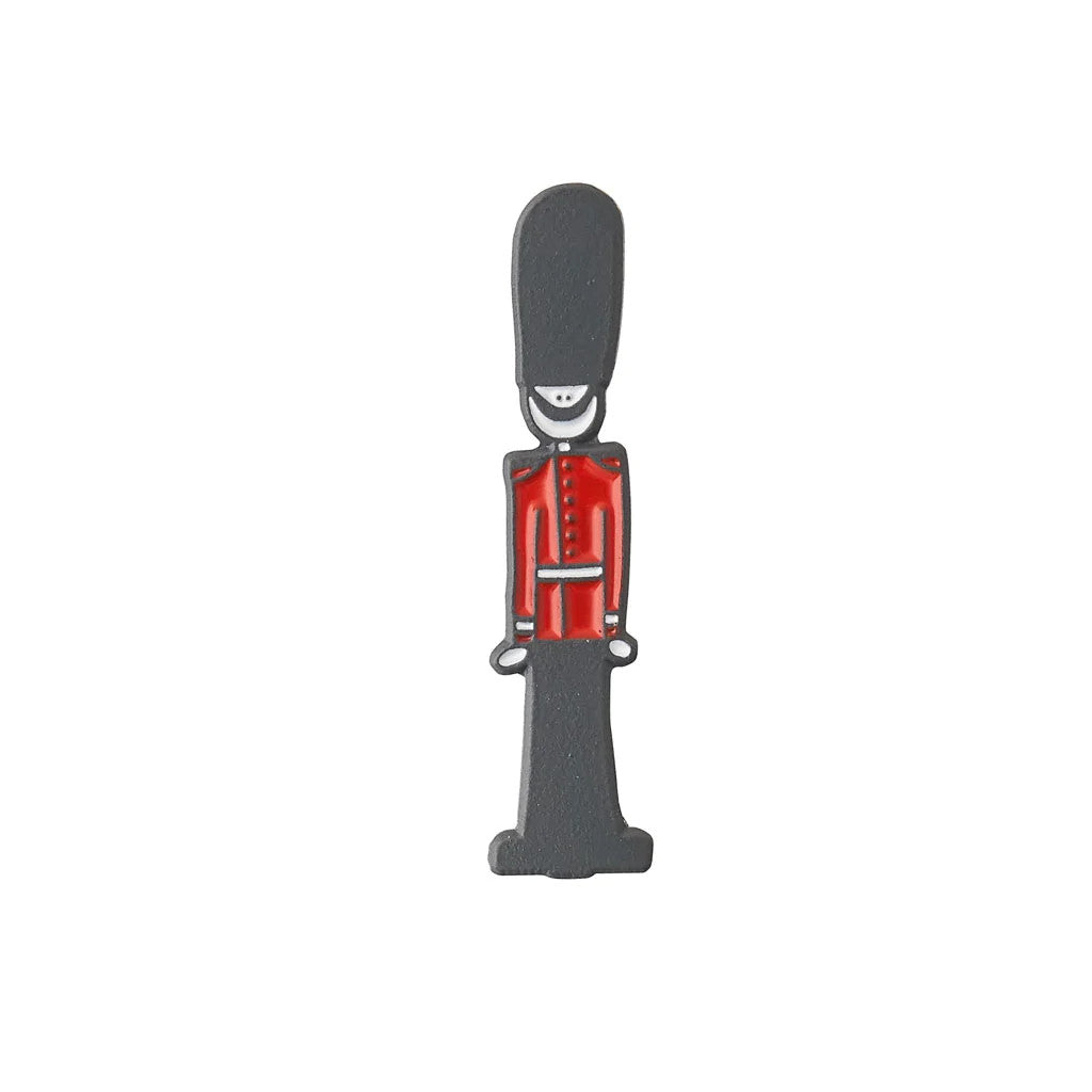 Queen's Guard Enamel Pin Badge from Victoria Eggs.