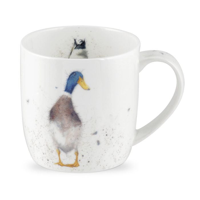 Guard Duck Bone China Mug from Wrendale Designs and Portmeirion