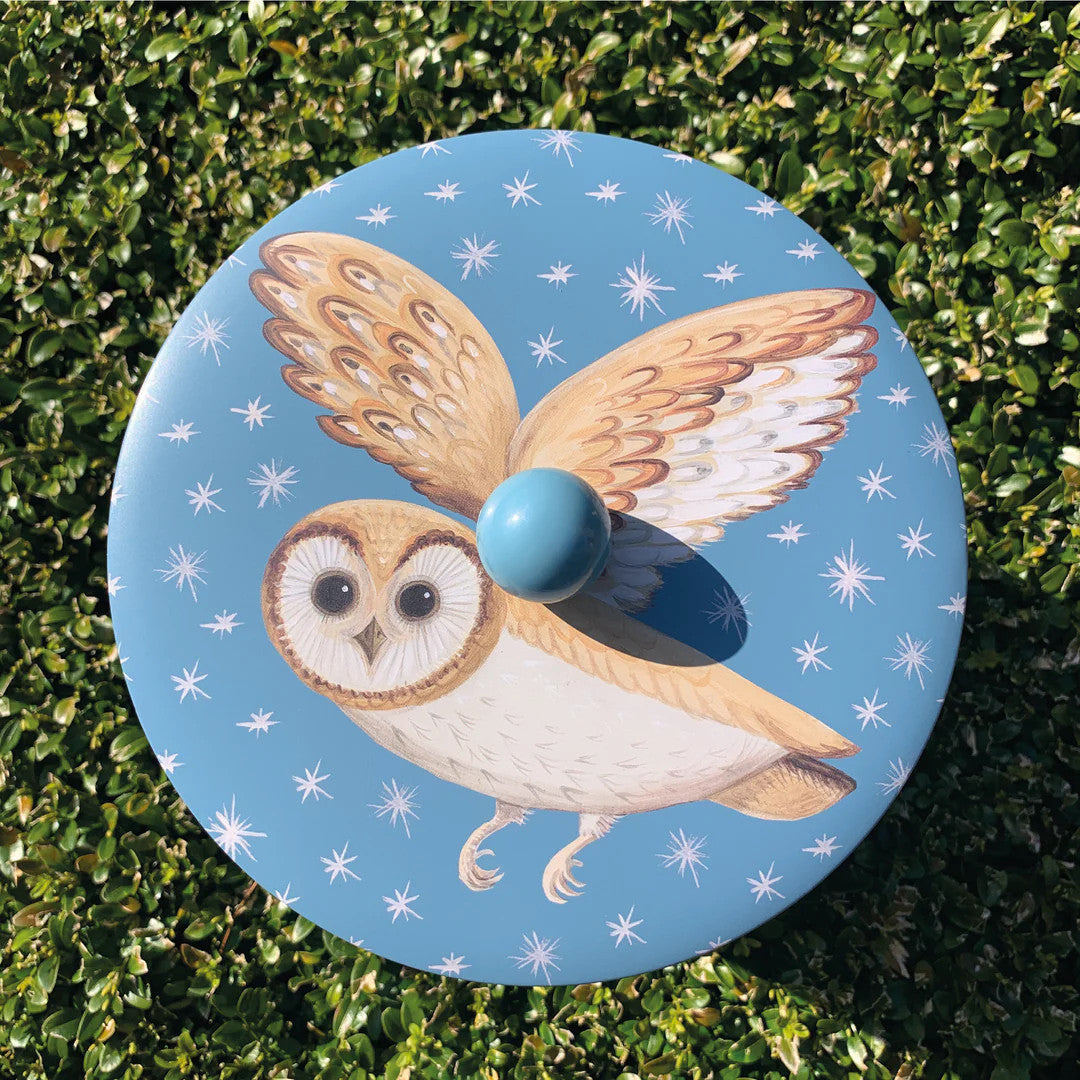 Dog & Dome Owl Biscuits Biscuit Barrel