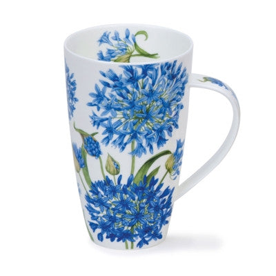 Dunoon Henley Agapanthus Fine Bone China Mug.