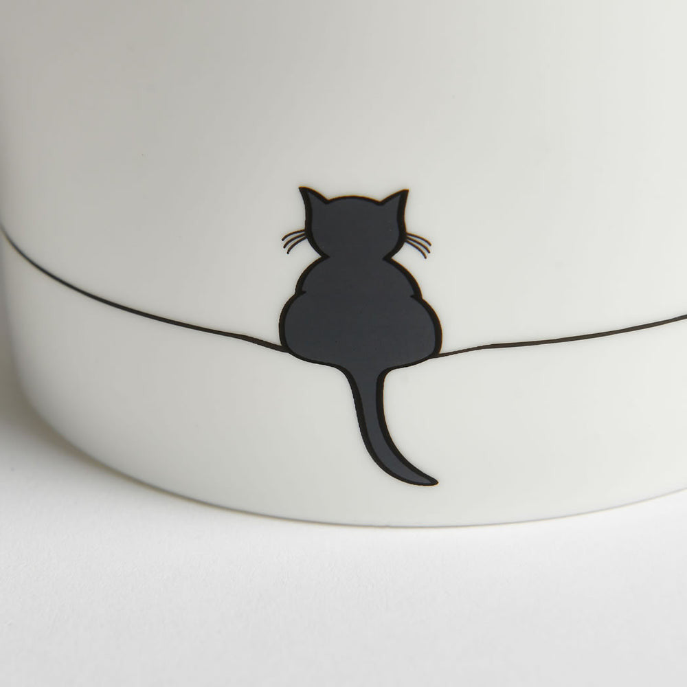 Large Cat Collection Bone China Mug by Jin Designs.