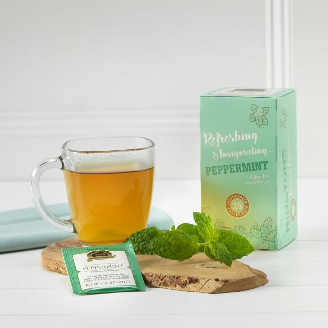 Ringtons Peppermint Infusion Teabags, 25 ct.