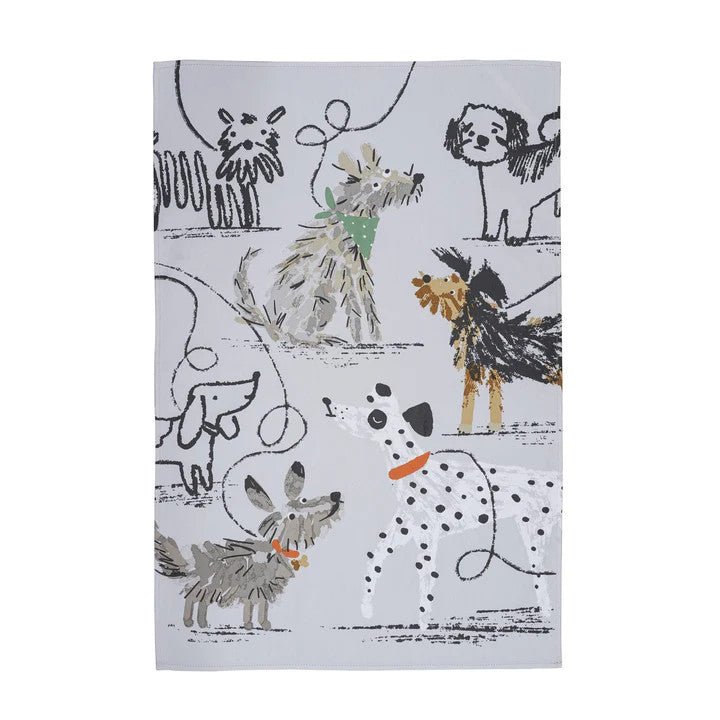 Dog Days Tea Towel from Ulster Weavers
