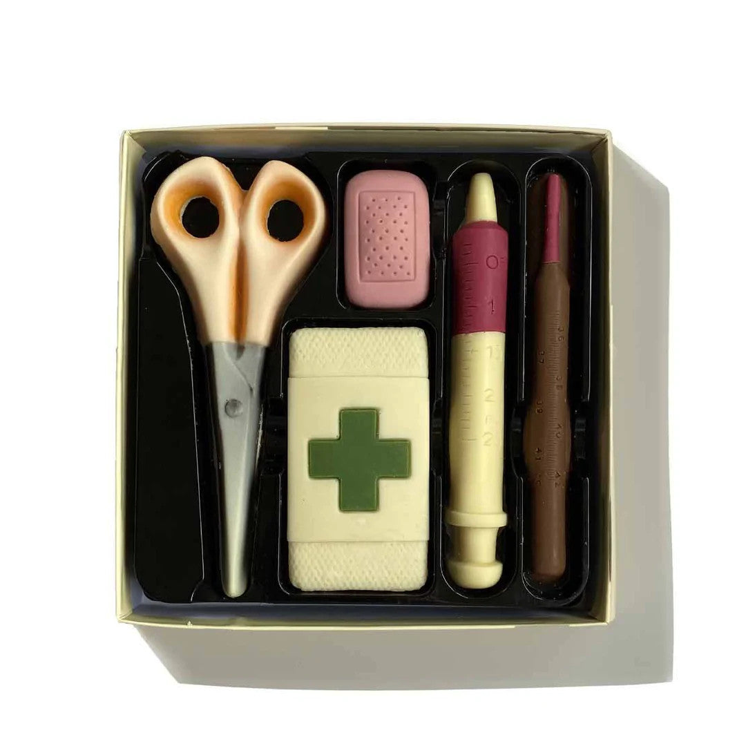 Chocolate Medical Kit by Choc on Choc.