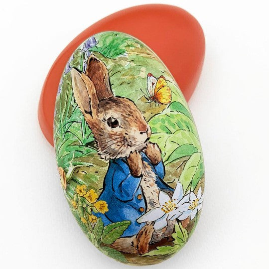 Peter Rabbit Medium Tin Eggs - Orange