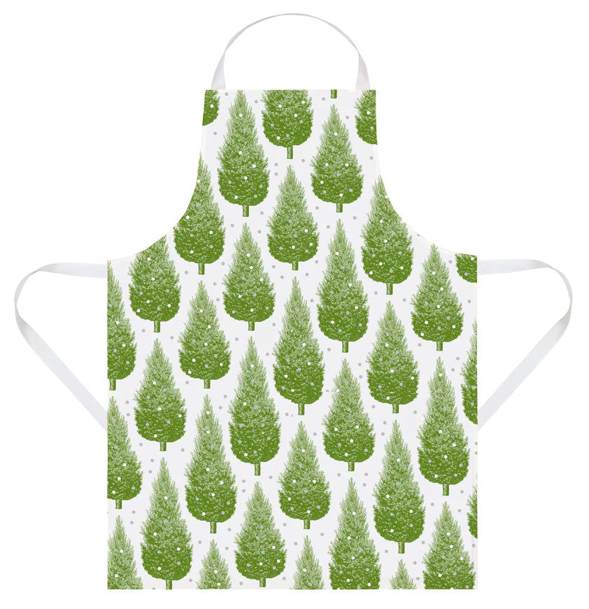 Thornback & Peel Christmas Tree cotton apron.