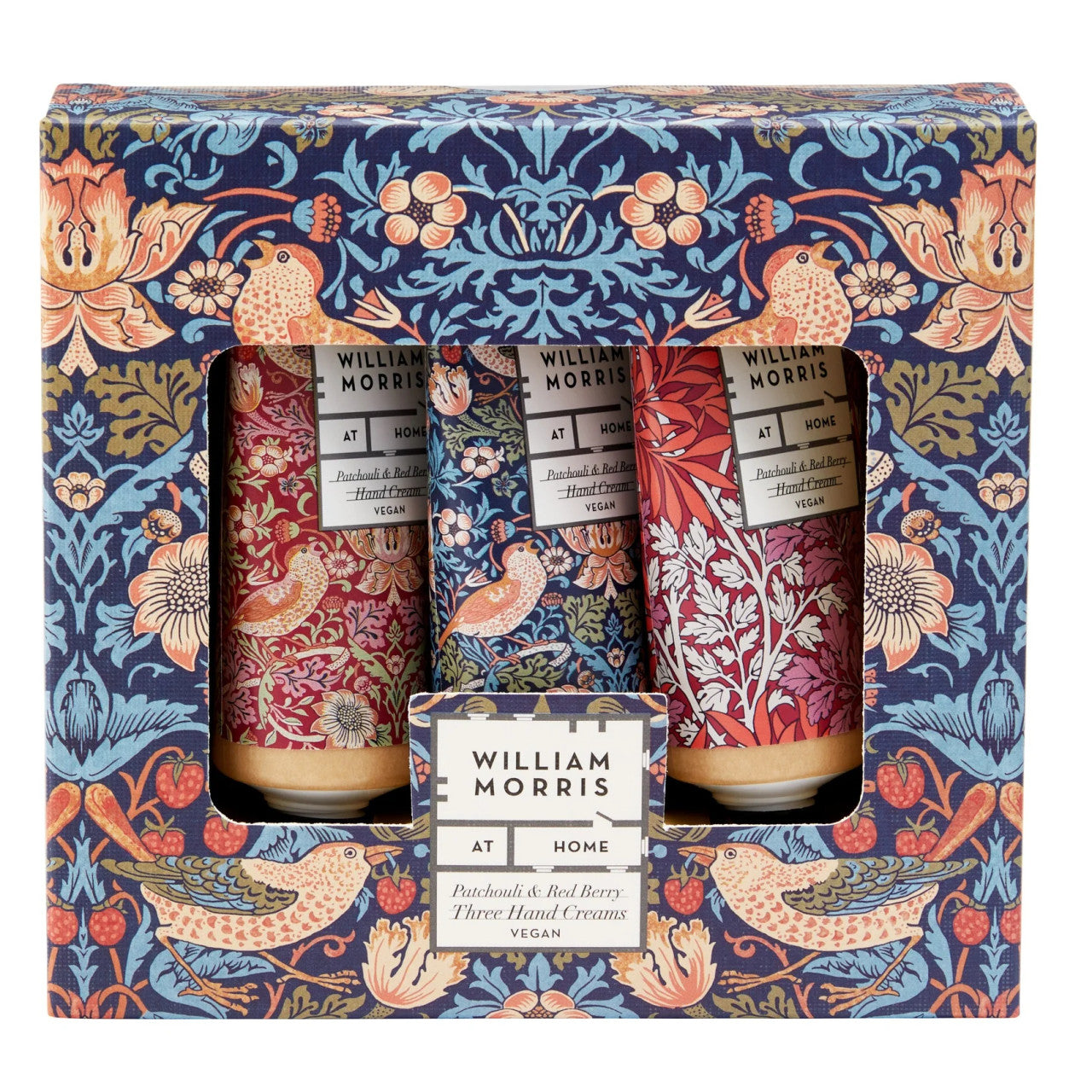 William Morris Strawberry Thief Hand Cream Collection by Heathcote & Ivory.