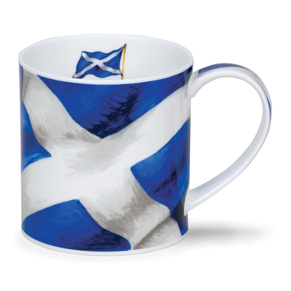 Fine bone china Dunoon Orkney St. Andrew's Cross mug