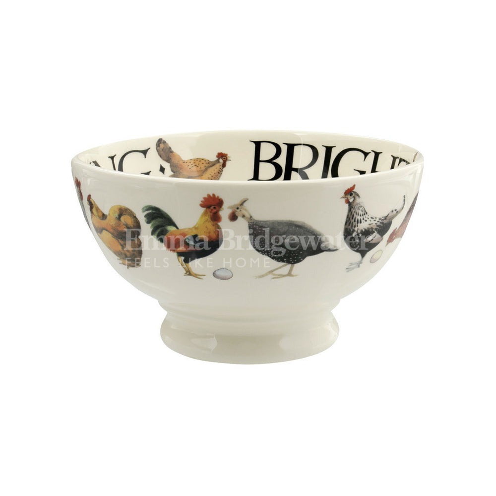 Emma Bridgewater Rise & Shine Brand New Morning French bowl. Handmade in England.