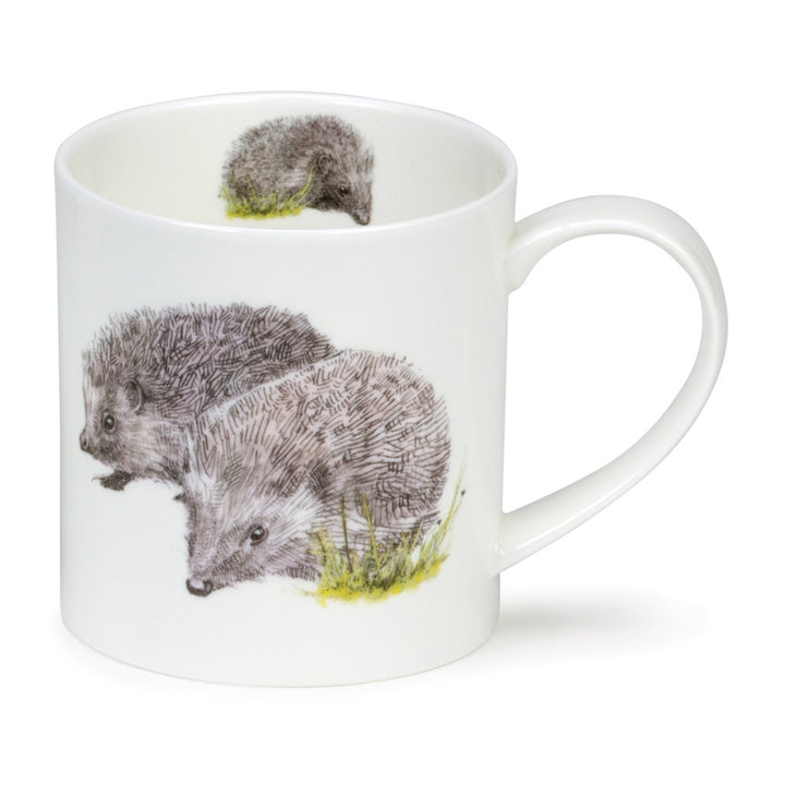 Fine bone china Dunoon Orkney Heather Longmuir Hedgehog mug