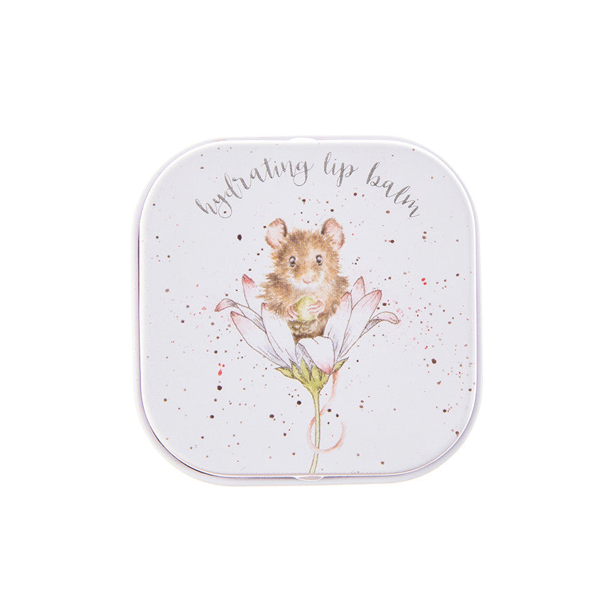 Mini Lip Balm Tin from Wrendale Designs. Made in the UK - Mouse 