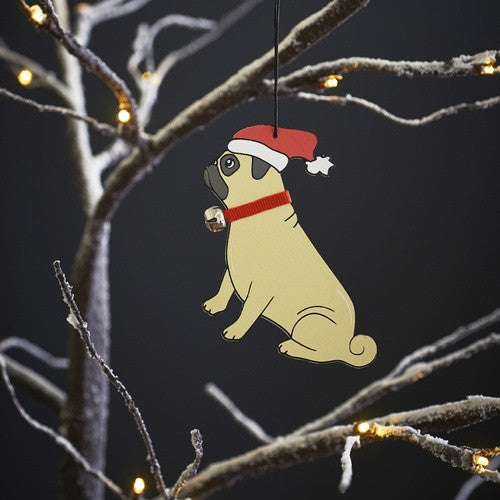 Mischievous Mutts Christmas Decoration