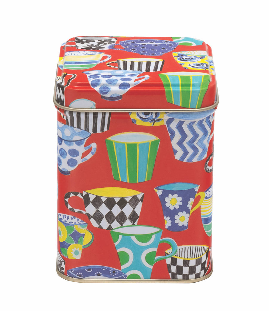  Red Teacup Mini Tea Tin from British Lifestyle Brand Sarah Campbell.