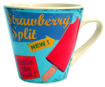 Martin Wiscombe Strawberry Split Mug Ices & Lollies Image