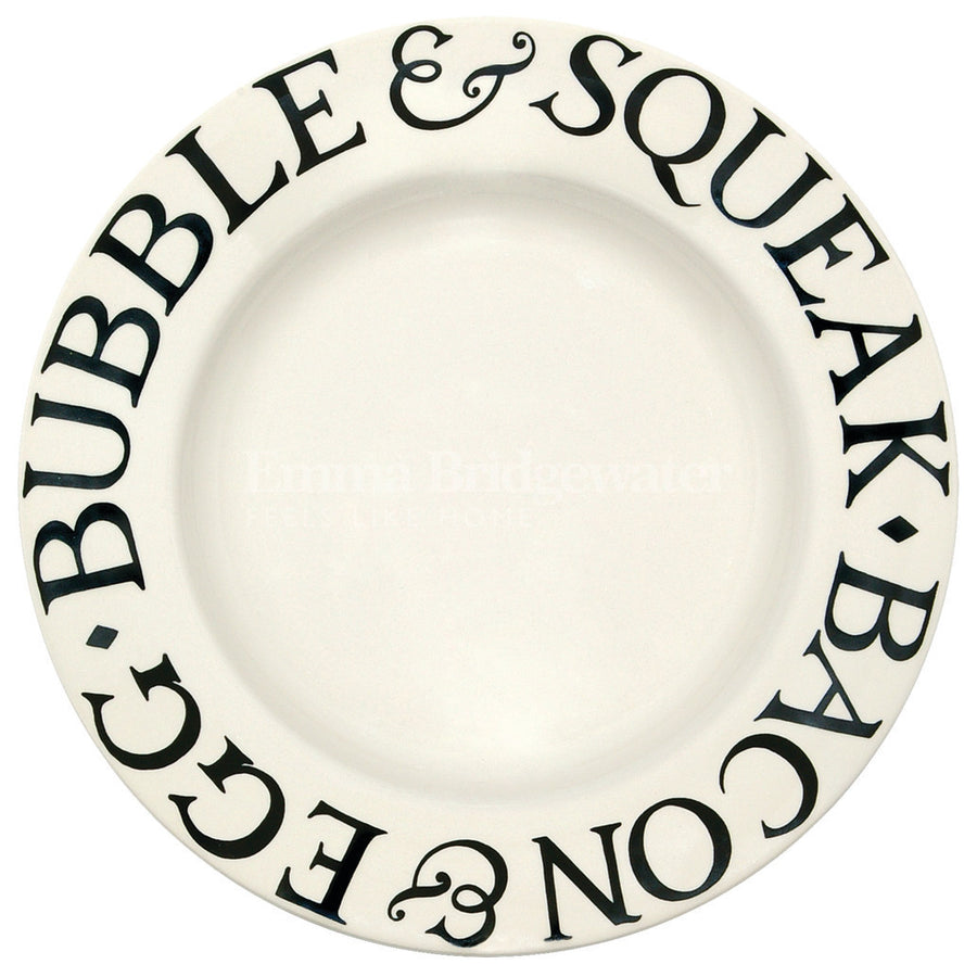 Emma BridgewaterBlack Toast 10 1/2 inch plate.