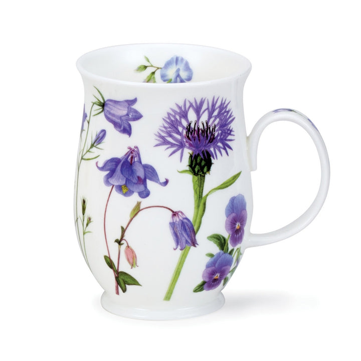 Dunoon Suffolk Melody Mug. Handmade in England. - Blue