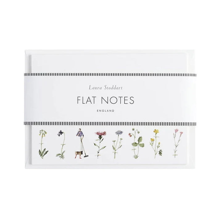 Wildflowers Flat Notes Set by Laura Stoddart