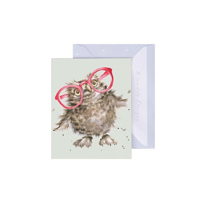 'Spectacular' Owl Gift Enclosure Card by Wrendale Designs
