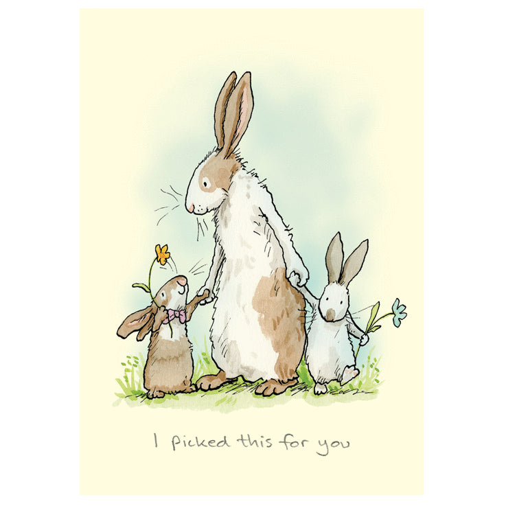 I Picked This For You Greetings Card by Anita Jeram. 