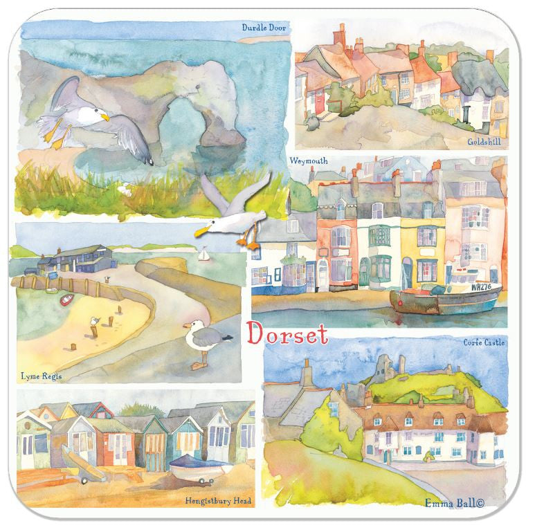 Emma Ball Dorset Coaster