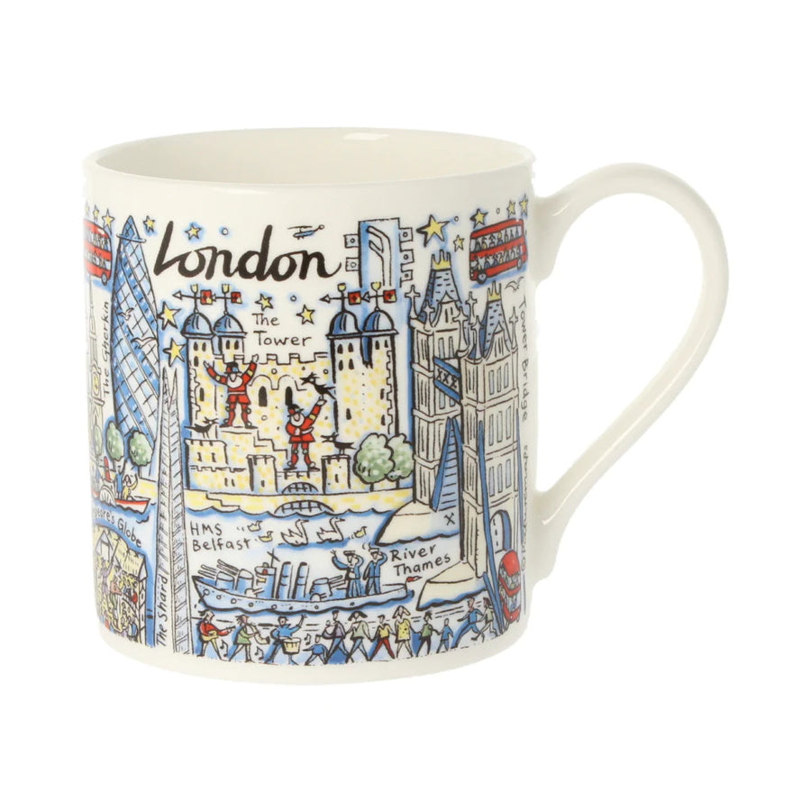 London Bone China Mug by Picturemaps