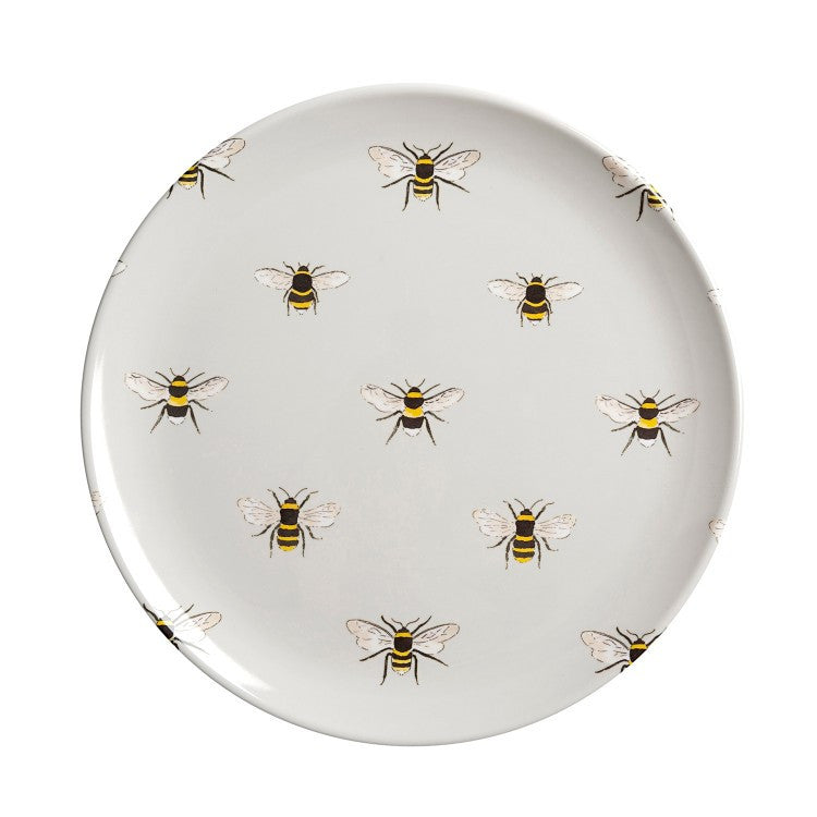 Bees Melamine Side Plate