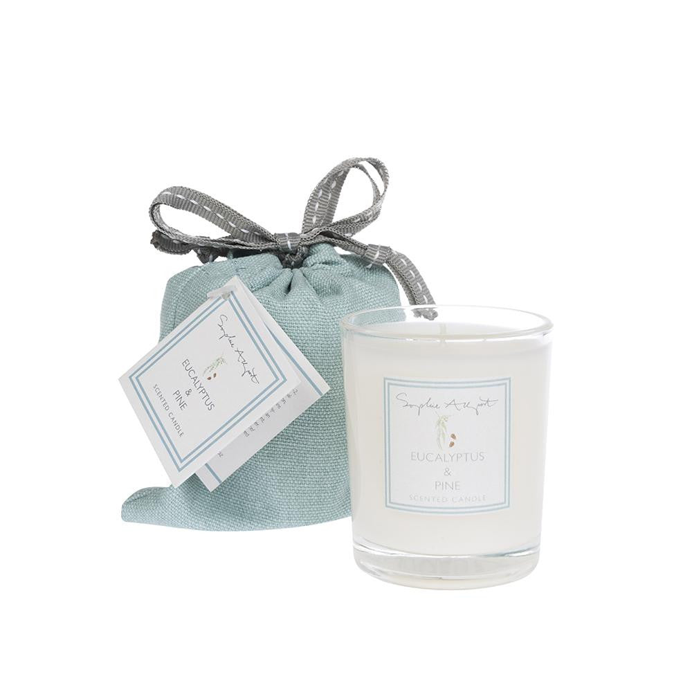 Sophie Allport Eucalyptus & Pine Scented Candle -75g 