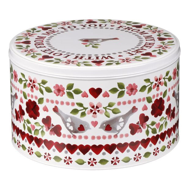 Emma Bridgewater Lovebirds Set of 3 Round Cake Tins