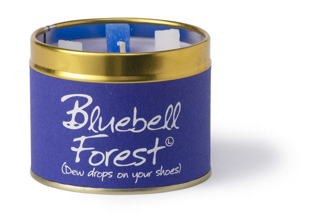 Bluebell Forest Scented Candle from Lily-Flame. Handmade in England